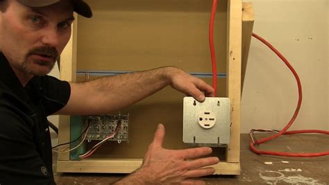 installing junction box oven plug|wiring a new oven.